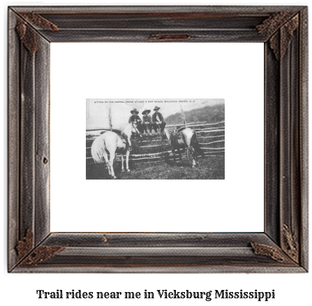 trail rides near me in Vicksburg, Mississippi